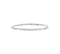 Breil Armband BRACCIALE für Herren aus Edelstahl mit Zirkonia in der Farbe Silber, mit Klappverschluss, Länge: 22 cm, TJ3366