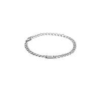 BREIL - Armband für Herren GROOVY Kollektion TJ1979 - Klassisches Herrenarmband fürs Handgelenk aus poliertem Stahl - Länge 22 cm - Stahl/Silber
