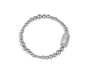 Breil - Damenarmband Element Small Moon aus der Kollektion MAGNETICA SYSTEM TJ2932 - Damenschmuck, Armband kann umgewandelt und mit anderen Stücken der Kollektion kombiniert werden - Stahl, 19 cm