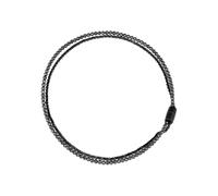 BREIL - Damenhalskette Element Medium Stardust aus der Kollektion MAGNETICA SYSTEM TJ2939 - Schmuck, Kette ist veränderbar u. mit anderen Stücken aus der Kollektion kombinierbar - Stahl/Hämatit, 45 cm