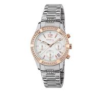 Breil - Damenuhr Kollektion C'est CHIC EW0426 - Damen-Kronographenuhr mit Kristallen - Edelstahlband - 36 mm