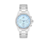 BREIL Damenuhr, Kollektion Solange, Quarzuhrwerk, wasserdicht bis 100 m, Geschenkideen für Damen, Rosa, 38, Modisch, leger