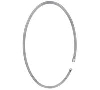 BREIL - Halskette Dament Element XL Soft aus der Kollektion MAGNETICA SYSTEM TJ2968 - Lange Element Halskette aus IP-Stahl Silber - Mit anderen Teilen der Kollektion kombinierbar - 80 cm