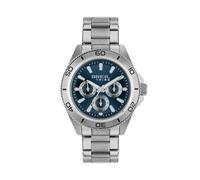 Breil Challenge multifunction men's watch with green background EW0711 316L steel case and bracelet