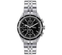 BREIL - Herren-Chronograph Net Collection EW0545 - Herren-Accessoires - Herrenuhr aus Edelstahl mit 42-mm-Gehäusedurchmesser und Verstellbarem Armband von 15,5 bis 21 cm