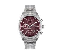 Breil Herrenuhr, Kollektion Captain, analoges Quarzwerk, wasserdicht bis 100 Meter, Geschenkidee für Herren, bordeaux, 42, Modern