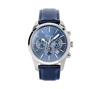 BREIL Herrenuhr, Kollektion Coupe, Quarzuhrwerk, wasserdicht bis 50 m, Geschenkideen für Herren, silber, 42, Modisch, leger