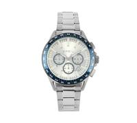 BREIL Herrenuhr, Kollektion Lucien, Quarzuhrwerk, wasserdicht bis 50 m, Geschenkideen für Herren, silber, 43, Modisch, leger