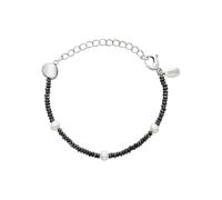 Breil Juwel Sammlung B ROCKS, ARMBÄNDER aus DAMEN in STAHL, NATURPERLEN Farbe SILVER messen 22 mit HEMATIT - TJ3298