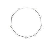 Breil Juwel Sammlung B ROCKS, HALSKETTEN aus DAMEN in STAHL, NATURSTEINE Farbe SILVER messen 45 mit HEMATIT - TJ3287