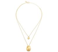 Breil B WHISPER Damen Halskette 39cm aus goldfarbenem IP-Stahl in der Farbe Gold, TJ3253