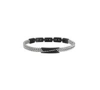 Breil Juwel Sammlung EDIT OUT, ARMBÄNDER aus HERREN in STAHL Farbe SILVER/GUN messen 22 - TJ3434