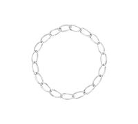 Breil Hoop Halskette aus Edelstahl in der Farbe Silber, Länge: 47 cm, TJ3522