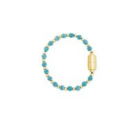 Breil Damen Armband Magnetica System TJ3586 – kleines Element Meer & Himmel, Mikrokugeln, 19 cm