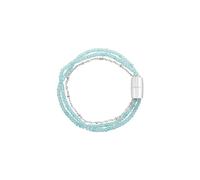 Breil Schmuck Kollektion Magnetic System, Damenarmbänder aus farbigem Stahl, Farbe Silber, Größe 19,5 mit Kristall - TJ3623