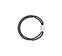 Breil Juwel Sammlung MAGNETICA SYSTEM, ARMBÄNDER aus DAMEN in STAHL, NATURSTEINE Farbe SCHWARZ messen 19,5 mit KRYSTAL - TJ3687