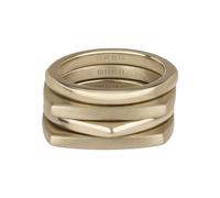 Breil Juwel Sammlung NEW TETRA, RINGE aus DAMEN in FARBIGER STAHL Farbe GOLD messen 16 - TJ3024