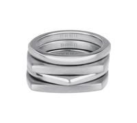 Breil Juwel Sammlung NEW TETRA, RINGE aus DAMEN in STAHL Farbe SILVER messen 18 - TJ3019