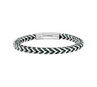 Breil Kollektion Shackle, Herren aus Stahl und Nylon, Schmuck Geschenkidee für Herren, Taglia unica, Stahl und Nylon, Kein Edelstein