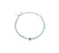 Breil Men's bracelet Soundwave steel and turquoise aventurine TJ3589