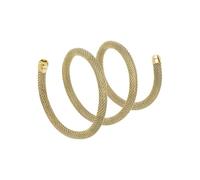Breil - NEW SNAKE Collection TJ2712 - Schlangenkette - Flexibler und vielseitiger Edelstahlschmuck: Damen Halskette oder Armband - 50 cm lang - Farbe Gold