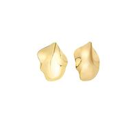 Breil, Poetic Collection, Damenohrringe aus Glänzendem Edelstahl, Geschwungene Form, Schmetterlingsverschluss, Geschenkidee für Frauen