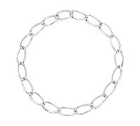 Breil Sammlung HOOP, Halskette Damen aus STAHL | Sammlung HOOP, Halskette, Maße 47 cm, Schmuck als Geschenkidee Damen
