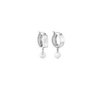 Breil TETRA Damen Ohrringe 1cm aus Stahl in der Farbe Silber, TJ3498