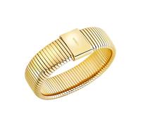 Breil Schmuck TJ4050 Kollektion Stylize, Damen-Armbänder aus farbigem Stahl, Farbe Gold, Größe 19,5, ohne Steine, Taglia unica, Farbiger Stahl, Kein Edelstein