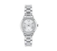 Breil Uhr Damen Abby Ziffernblatt Silber Bewegung NUR Zeit Quartz e Bracelet Stahl Silber EW0652