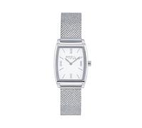 Breil Uhr Damen Althea Ziffernblatt Weiss Bewegung NUR Zeit Quartz e MESH Stahl Silber EW0745