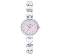 Breil Bt Heart Damen Armbanduhr mit Armband aus Edelstahl in der Farbe: Silber, Gehäusedurchmesser: 28 mm, EW0630