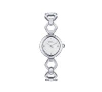 Breil Uhr Damen Flake Ziffernblatt Weiss Bewegung NUR Zeit Quartz e Bracelet Stahl Silber TW2027