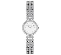 Breil Lush Damen Armbanduhr aus Edelstahl in der Farbe Gold-Weiß mit Zirkonia 25mm, Wasserdichtigkeit: 3Bar, TW1978