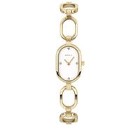 Breil Uhr Damen Shake Shake Ziffernblatt Weiss Bewegung NUR Zeit Quartz e Bracelet Farbiger Stahl Gold TW1976