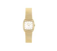 Breil, Kollektion Stylize, Damenuhr aus poliertem Stahl, Armband mit gerändelten Gliedern, minimalistisches Zifferblatt, Gehäuse 24 mm, Schiebeverschluss, Länge verstellbar