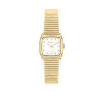 Breil, Kollektion Stylize, Damenuhr aus poliertem Stahl, Armband mit gerändelten Gliedern, minimalistisches Zifferblatt, Gehäuse 24 mm, Schiebeverschluss, Länge verstellbar
