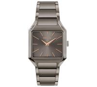 Breil Uhr Damen The B Ziffernblatt GRAU ANTHRAZIT Bewegung NUR Zeit Quartz e Bracelet Farbiger Stahl Titan TW1930