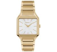 Breil Uhr Damen THE B Ziffernblatt Silber Bewegung NUR Zeit Quartz e Bracelet Farbiger Stahl Gold TW1931