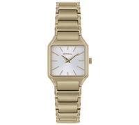 Breil Uhr Damen The B Ziffernblatt Weiss Bewegung NUR Zeit Quartz e Bracelet Stahl Silber, Gold TW2071