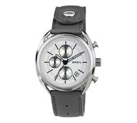 Breil Herren Chronograph Quarz Uhr mit Leder Armband TW1526
