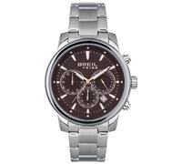 Breil Herren Armbanduhr Caliber in der Farbe Silber mit Edelstahlarmband, Gehäusedurchmesser: 43 mm, EW0512