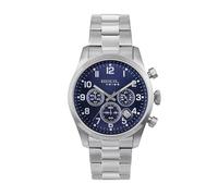 Breil Herren Chronograph Classic Elegance mit Armband aus Edelstahl, Wasserdichtigkeit: 5 Bar, Gehäusedurchmesser: 42 mm, EW0661
