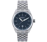Breil Line Up Herren Armbanduhr mit Armband aus Edelstahl in der Farbe: Schwarz, Gehäusedurchmesser: 43 mm, TW1987