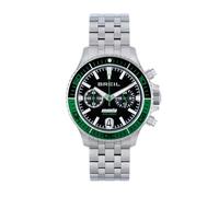 Breil Herren Armbanduhr MANTA P.R.O. mit Armband aus Edelstahl, Wasserdichtigkeit: 200 Meter, Gehäusedurchmesser: 43 mm, TW2014