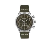 Breil Uhr Herren Outrider Ziffernblatt GRÜN Bewegung Chrono Quartz e GÜRTEL Leather GRÜN TW2059