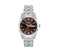 Breil Watch Men's time Rank Brown Fund EW0737 CASE and Steel Bracelet