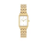 Breil Women's only time Watch Carrè Golden Fund White Fund Tw2078 Cassa and Steel Bracelet