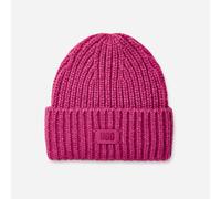 Breit gerippte UGG® Beanie für Kinder | UGG® EU in Chroma Pink, Größe O/S, Strick 21687-CHRMP-O/S