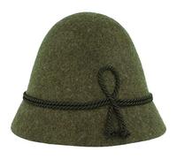 Breiter bayerischer Trachtenhut Herren Stopselhut Herrenhut Oliv 48